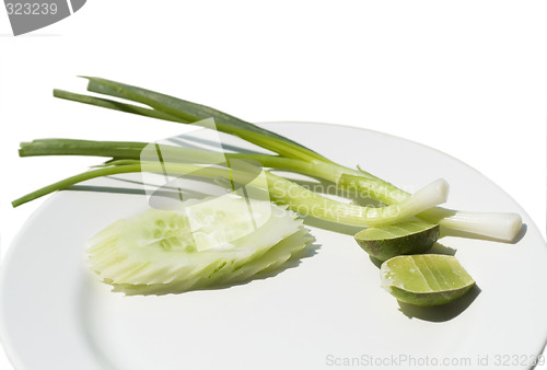 Image of Vegetables on a plate