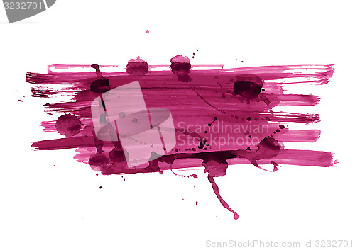 Image of Abstract bright color banner with blots