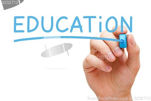 Image of Education Blue Marker