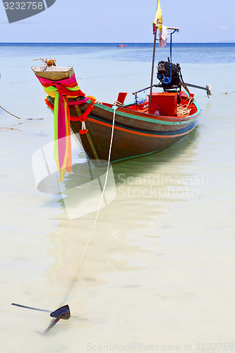 Image of thailand  in  kho tao bay asia anchor