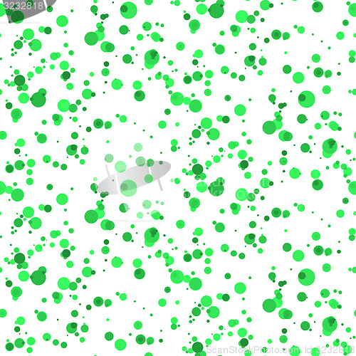 Image of Vector seamless background. spattered green paint