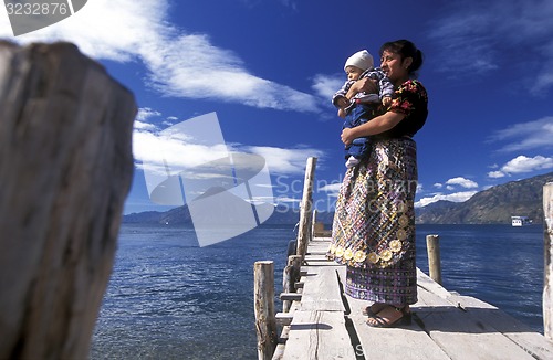 Image of LATIN AMERICA GUATEMALA LAKE ATITLAN