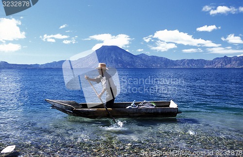 Image of LATIN AMERICA GUATEMALA LAKE ATITLAN