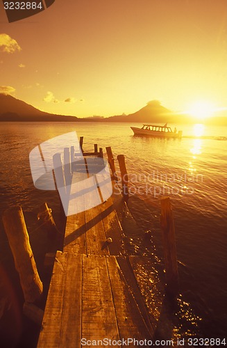 Image of LATIN AMERICA GUATEMALA LAKE ATITLAN