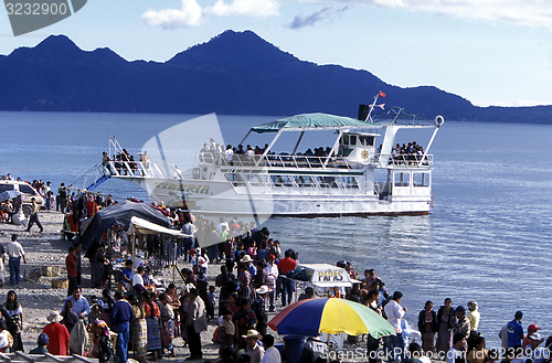 Image of LATIN AMERICA GUATEMALA LAKE ATITLAN