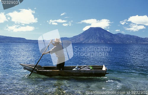 Image of LATIN AMERICA GUATEMALA LAKE ATITLAN