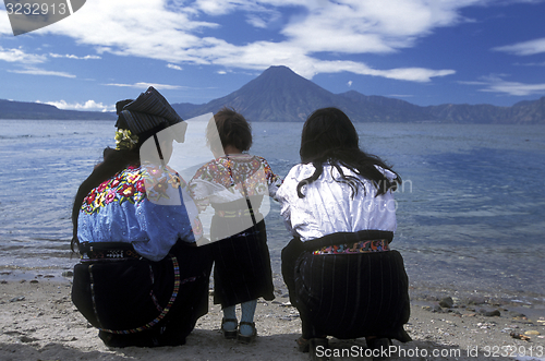 Image of LATIN AMERICA GUATEMALA LAKE ATITLAN