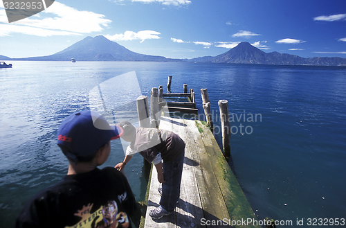 Image of LATIN AMERICA GUATEMALA LAKE ATITLAN