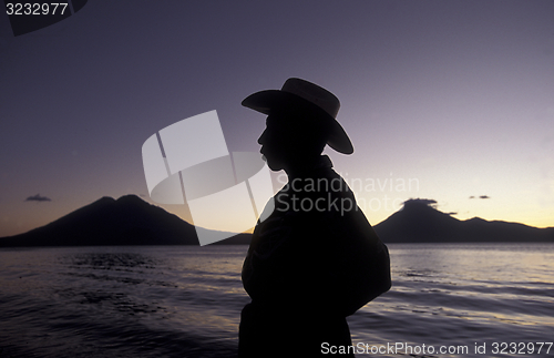 Image of LATIN AMERICA GUATEMALA LAKE ATITLAN