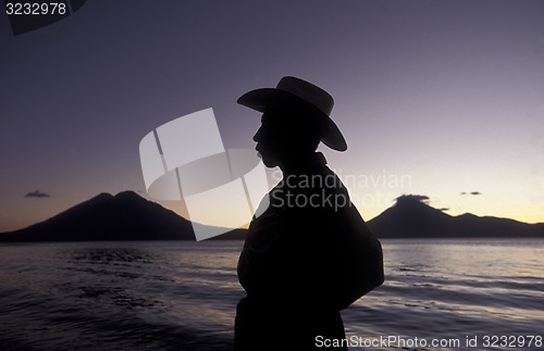 Image of LATIN AMERICA GUATEMALA LAKE ATITLAN