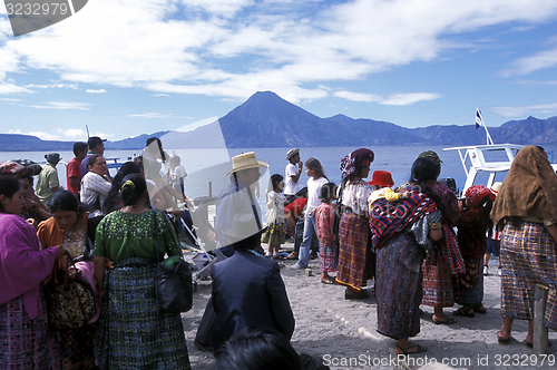 Image of LATIN AMERICA GUATEMALA LAKE ATITLAN