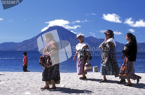 Image of LATIN AMERICA GUATEMALA LAKE ATITLAN