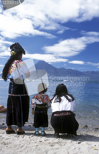 Image of LATIN AMERICA GUATEMALA LAKE ATITLAN