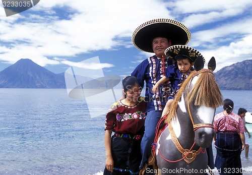 Image of LATIN AMERICA GUATEMALA LAKE ATITLAN