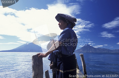 Image of LATIN AMERICA GUATEMALA LAKE ATITLAN