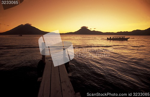 Image of LATIN AMERICA GUATEMALA LAKE ATITLAN