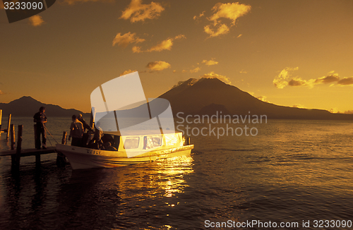 Image of LATIN AMERICA GUATEMALA LAKE ATITLAN