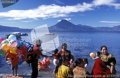 Image of LATIN AMERICA GUATEMALA LAKE ATITLAN