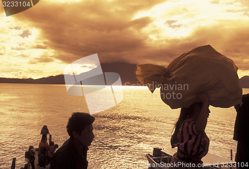 Image of LATIN AMERICA GUATEMALA LAKE ATITLAN