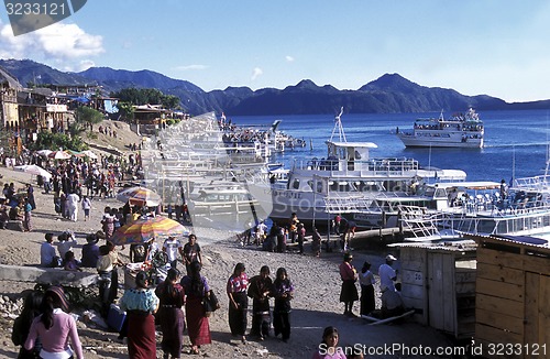 Image of LATIN AMERICA GUATEMALA LAKE ATITLAN