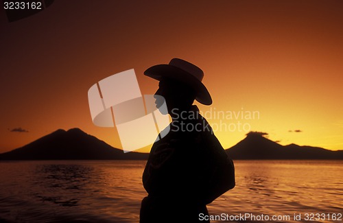 Image of LATIN AMERICA GUATEMALA LAKE ATITLAN