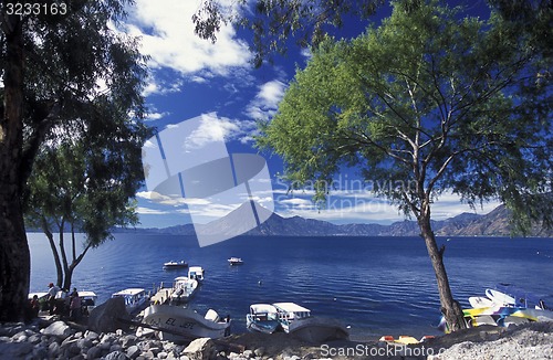 Image of LATIN AMERICA GUATEMALA LAKE ATITLAN