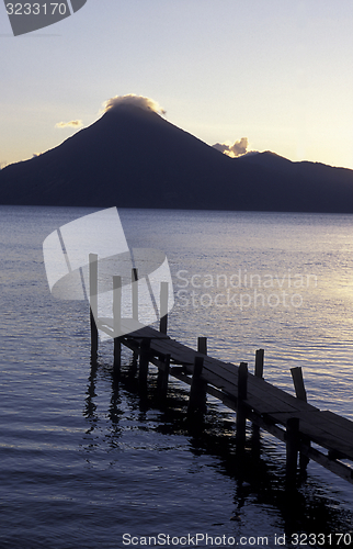 Image of LATIN AMERICA GUATEMALA LAKE ATITLAN