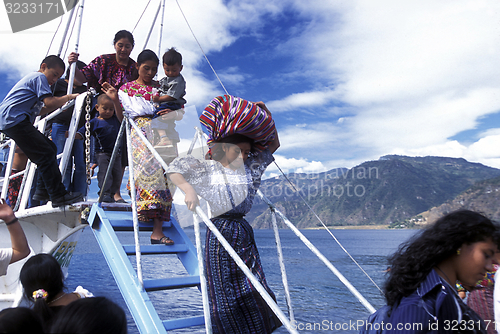 Image of LATIN AMERICA GUATEMALA LAKE ATITLAN