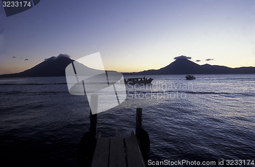 Image of LATIN AMERICA GUATEMALA LAKE ATITLAN