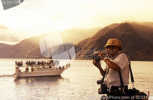 Image of LATIN AMERICA GUATEMALA LAKE ATITLAN