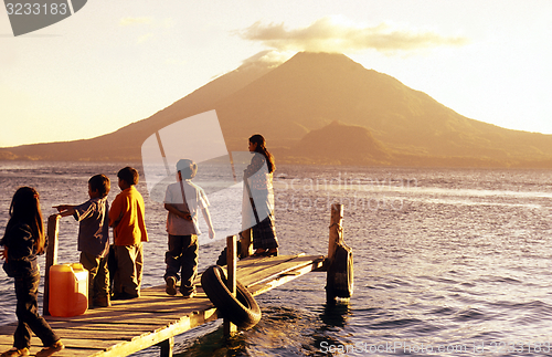 Image of LATIN AMERICA GUATEMALA LAKE ATITLAN