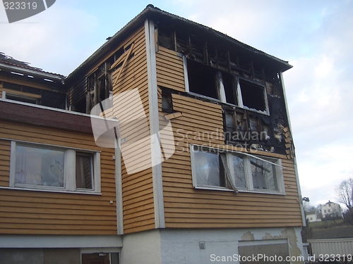 Image of Burnt building II