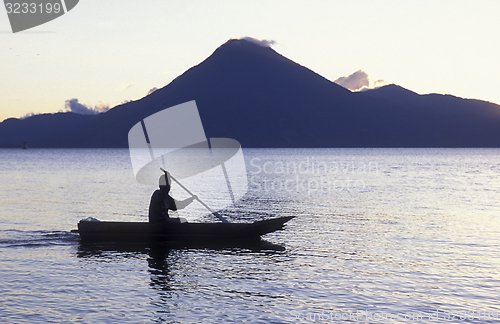 Image of LATIN AMERICA GUATEMALA LAKE ATITLAN