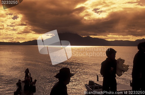 Image of LATIN AMERICA GUATEMALA LAKE ATITLAN