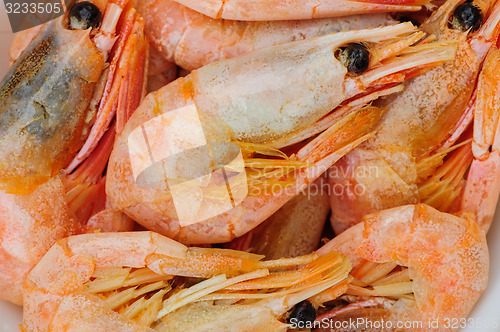 Image of Prepared shrimps macro