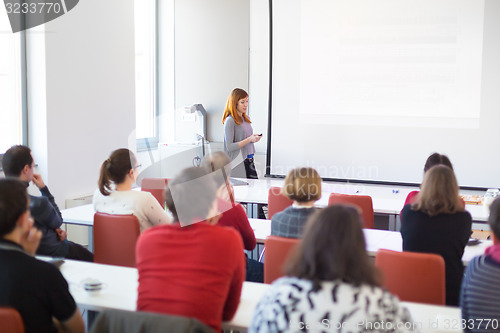 Image of Lecture at university.