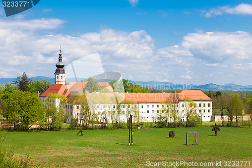 Image of Monastery Kostanjevica na Krki, Slovenia, Europe.