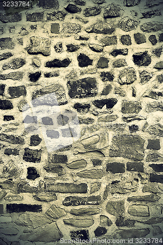 Image of Ancient stone wall background