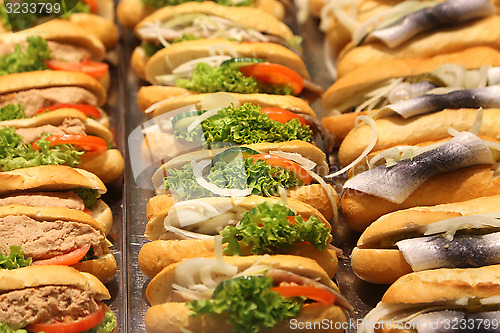 Image of Fresh sandwiches 