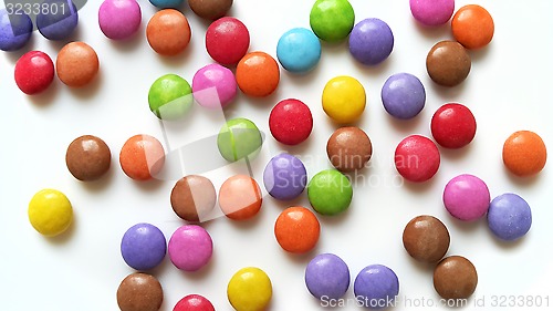 Image of Bright color candy