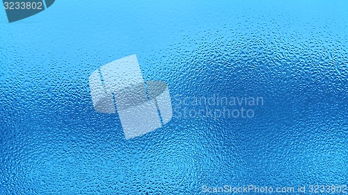 Image of Water drops on glass