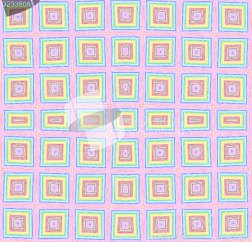 Image of Bright color checkered pattern