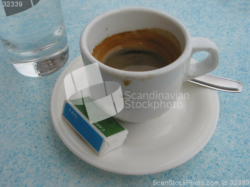 Image of Espresso & water