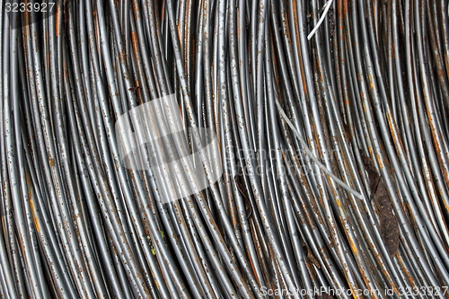 Image of texture of metal wire