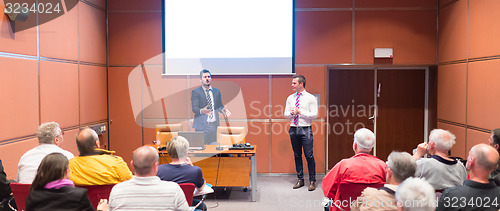 Image of Audience in the lecture hall.