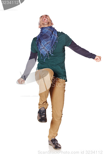 Image of Excited young man