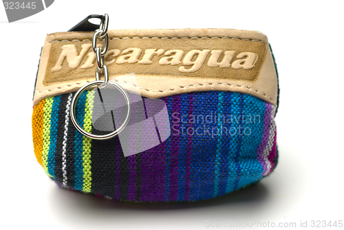 Image of souvenir change purse nicaragua