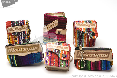 Image of souvenir change purse nicaragua