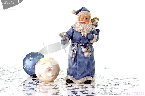 Image of Blue Santa