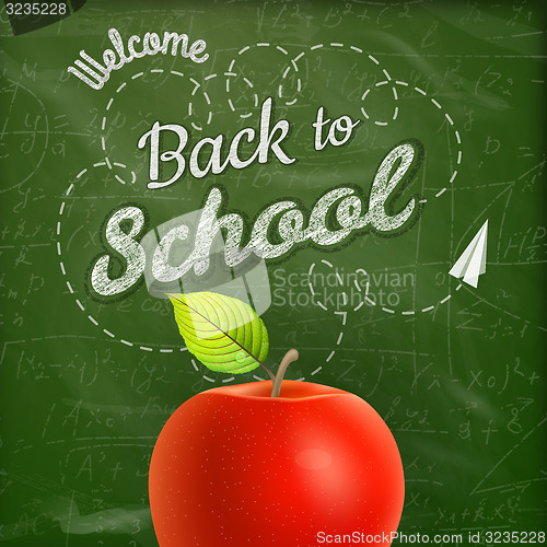 Image of Back to school background. EPS 10
